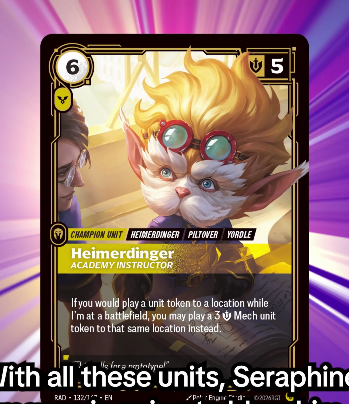 Heimerdinger, Academy Instructor.