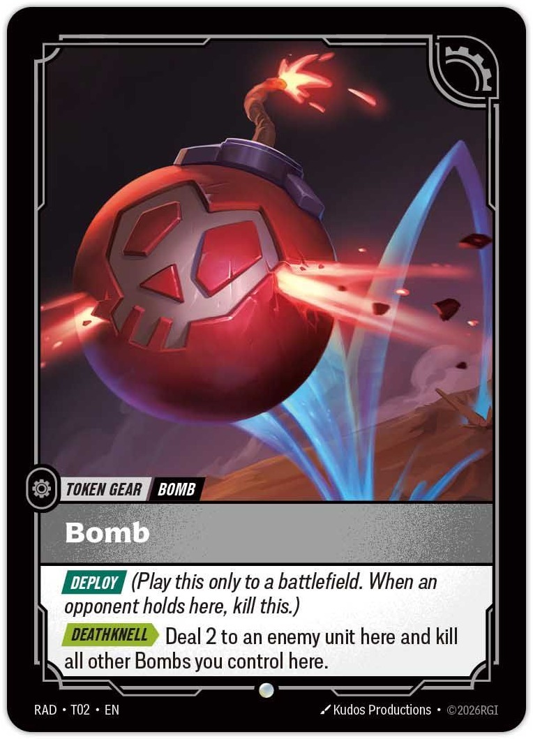 The Bomb token.