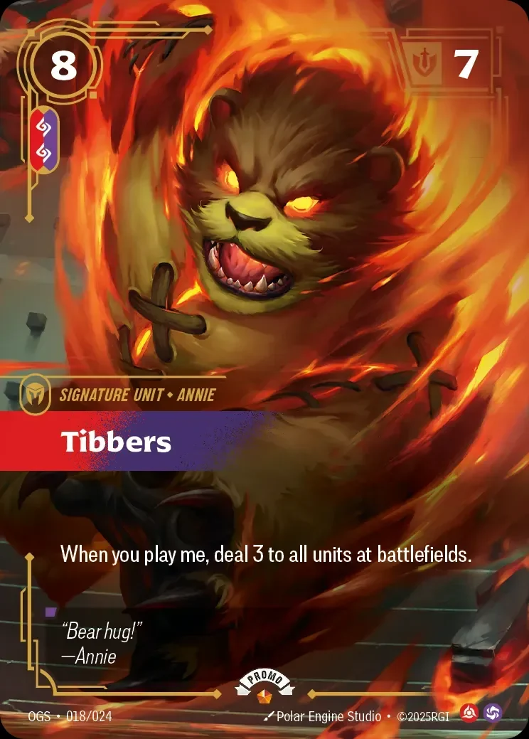 Tibbers · Promo · OP-018/024