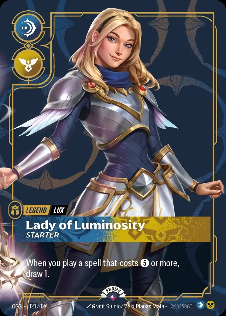 Lux, Lady of Luminosity · Promo · OP-021/024