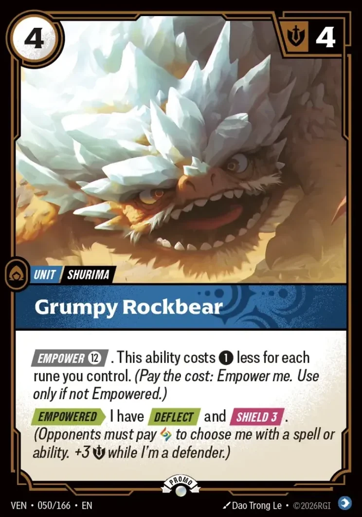 Grumpy Rockbear · OP-050/166
