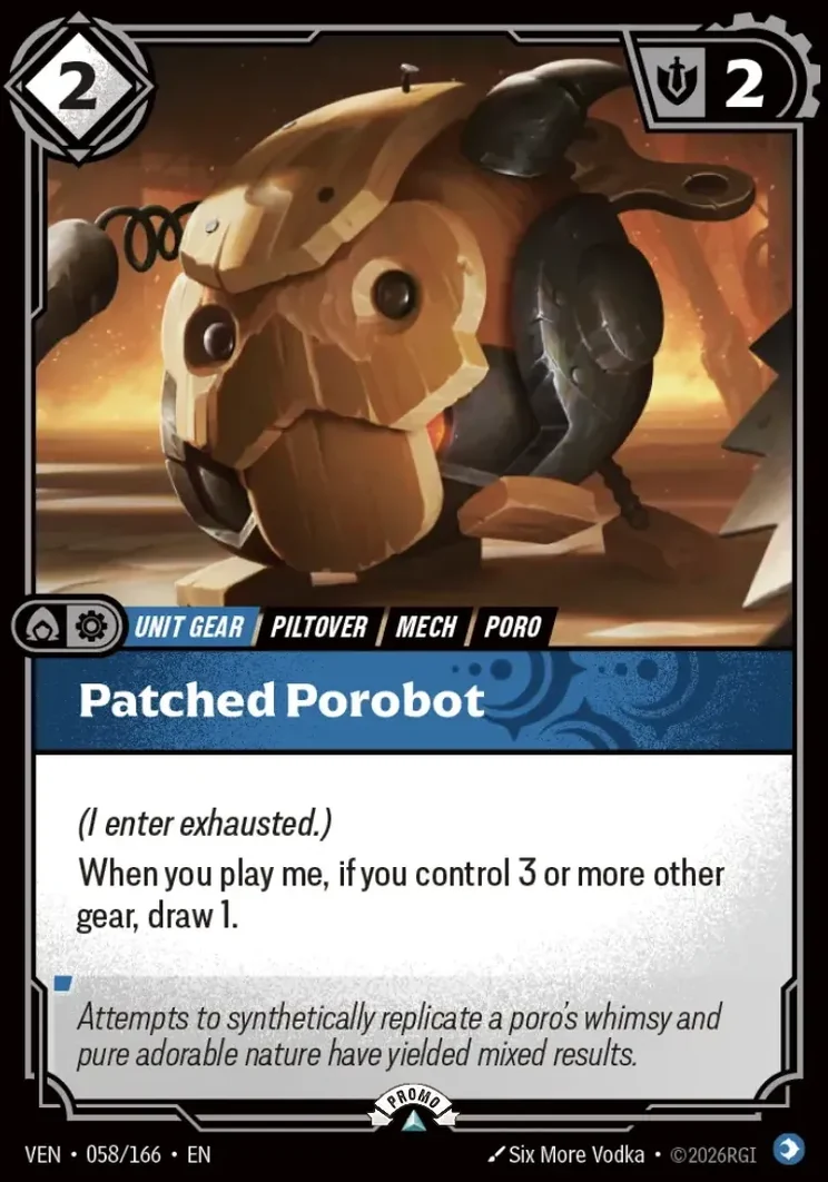 Patched Porobot · OP-058/166