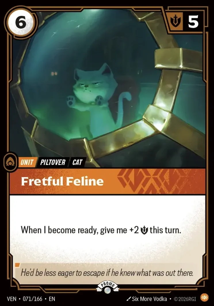 Fretful Feline