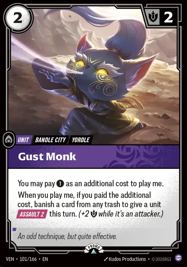 Gust Monk · OP-101/166