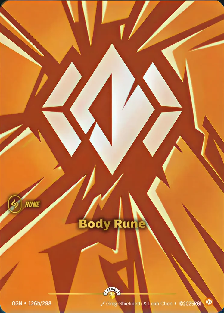 Body Rune · OP-126b/298