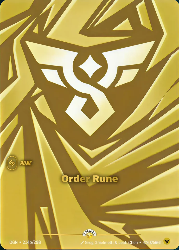 Order Rune · OP-214b/298