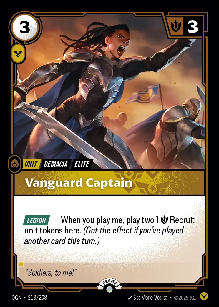 Vanguard Captain · OP-218/298