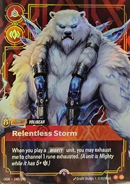 Volibear, Relentless Storm · Promo · OP-249/298