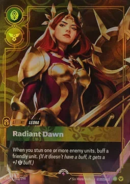 Leona, Radiant Dawn · Promo · OP-261/298