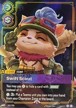 Teemo, Swift Scout · Promo · OP-263/298