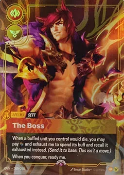 Sett, The Boss · Promo · OP-269/298