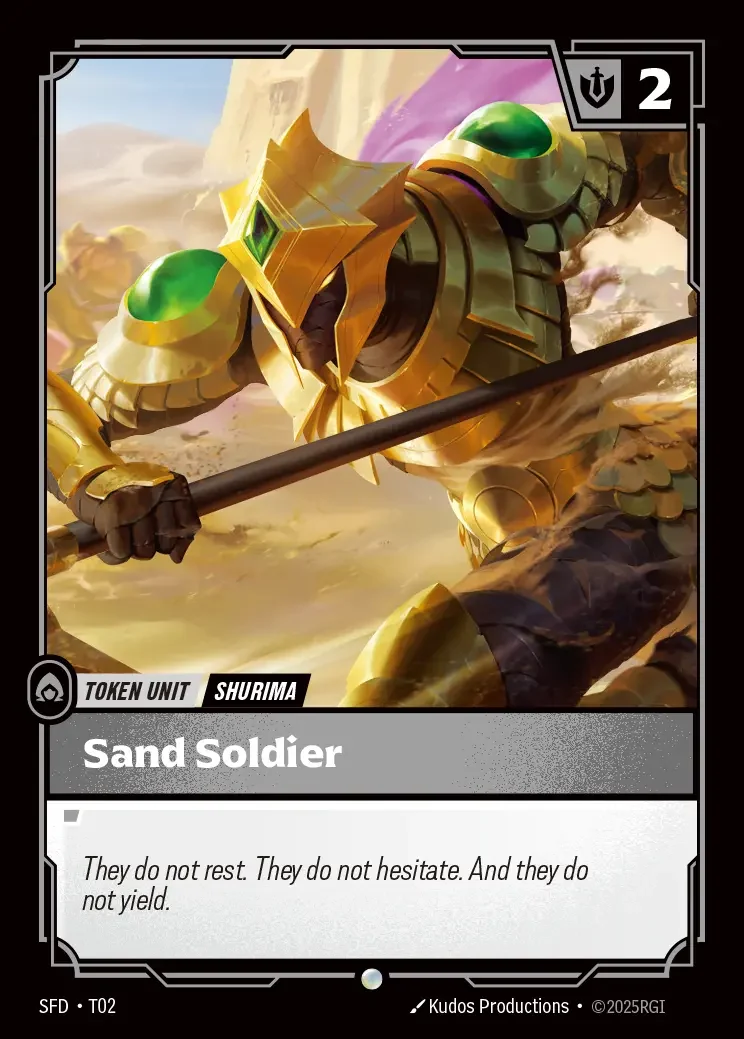 Sand Soldier // Buff · SFD-T02