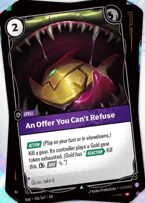 An Offer You Can't Refuse