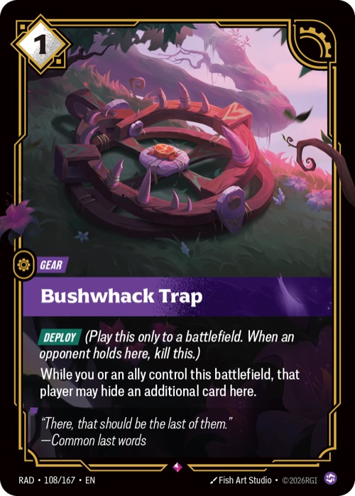 Bushwhack Trap