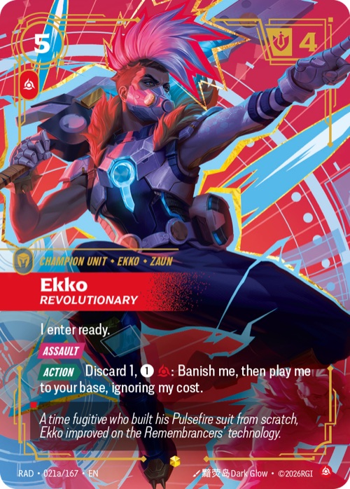 Ekko, Revolutionary, RAD 021a/167