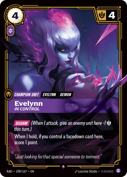Evelynn, In Control