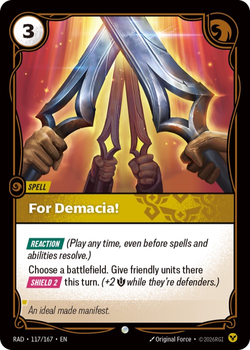For Demacia!
