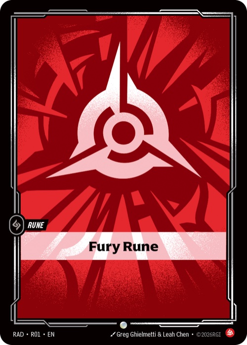 Fury Rune, RAD R01
