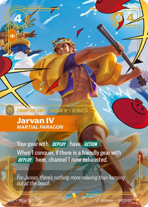 Jarvan IV, Martial Paragon, RAD 091a/167