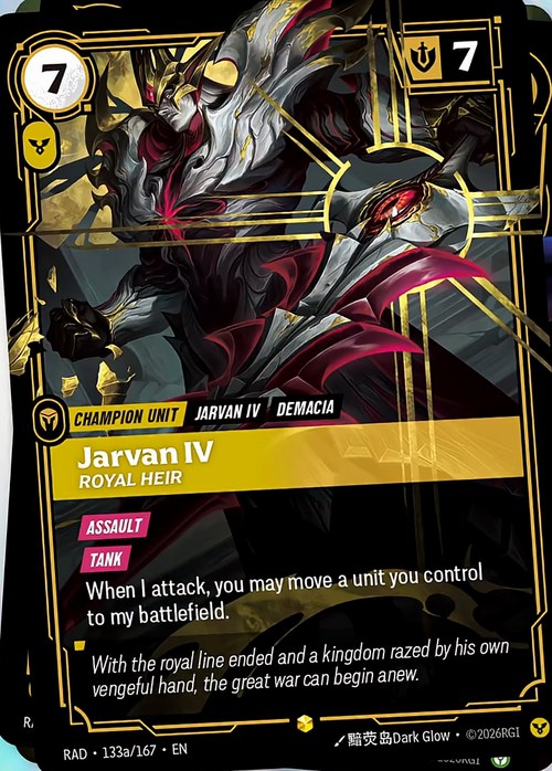 Jarvan IV, Royal Heir