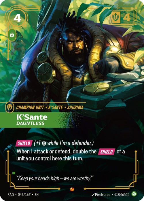 K'Sante, Dauntless
