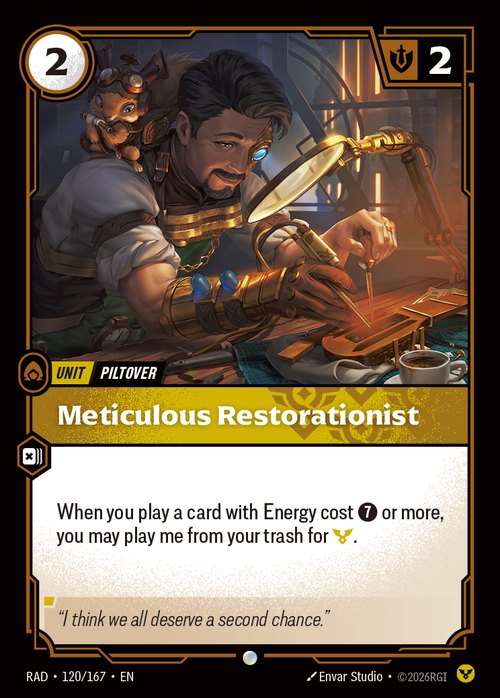 Meticulous Restorationist