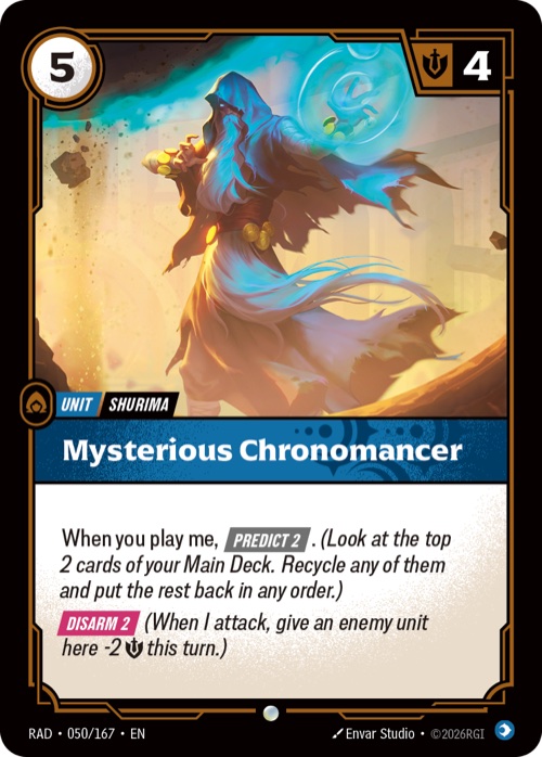 Mysterious Chronomancer