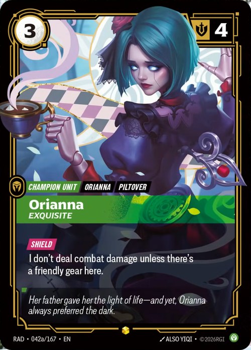 Orianna, Exquisite · RAD-042a/167