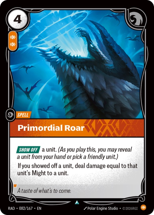 Primordial Roar