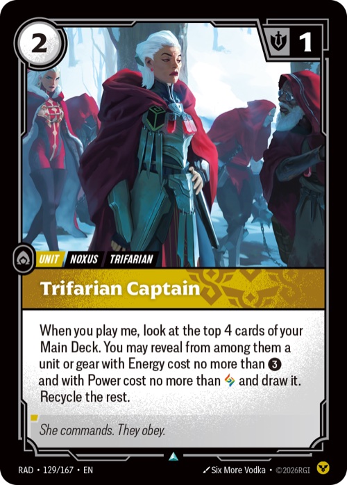 Trifarian Captain