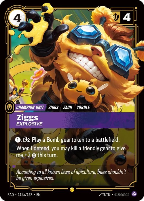 Ziggs, Explosive · RAD-112a/167